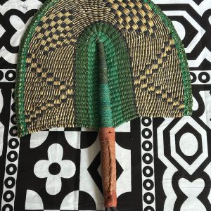 Straw Fan - Green