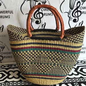 Ushopper Basket - Green, Red, Yellow