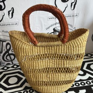 Ushopper Basket - Yellow, Pattern