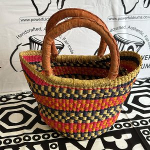 Ushopper Basket - Burnt Red, Black