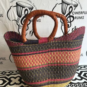 Ushopper Basket - Rose Red, Black, Yellow