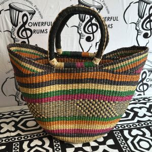 Ushopper Basket - Black, Rose Red, Green, Orange